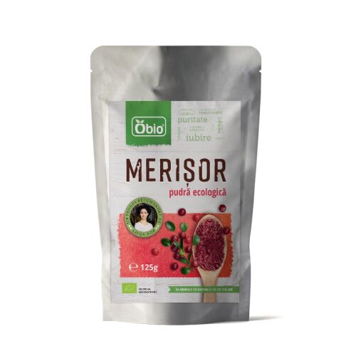OBio bio áfonyapor, 125g, természetes étrendkiegészítő - Szépség és egészség