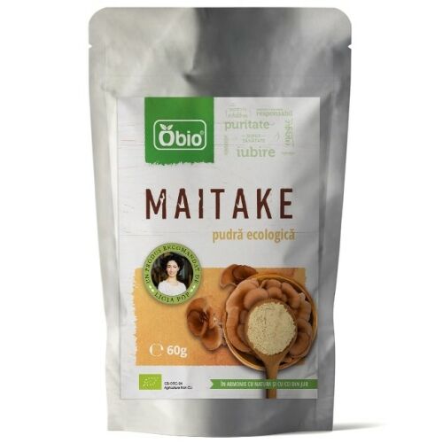 OBIO Maitake gomba por, 60g, bio - Szépség és egészség