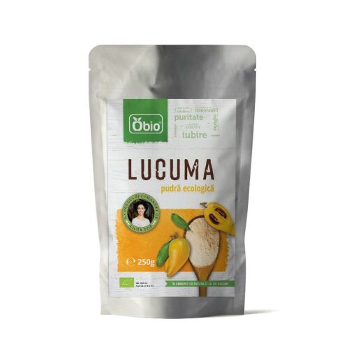 Obio Lucuma por, nyers bio, 250g. Természetes édesítőszer és szuperélelmiszer. - Egészségügyi eszköz