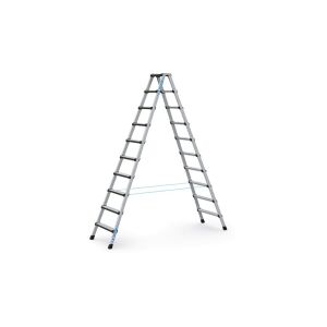ZARGES Csavarozott lépcsős állólétra eloxált  2x10 fokos - Comfortstep B 145482423 - Létra és fellépő