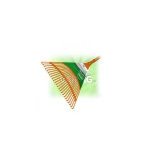 Varing 24 fogú ipari műanyag lombseprű keményfa nyéllel 145487051 - Kerti szerszám & Gép