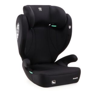 Fekete Moni Race autósülés gyerekeknek 100-150 cm, átalakítható ülésmagasító - Gyerekülés & Tartozék