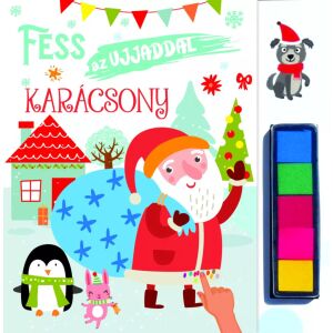 Napraforgó Fess az ujjaddal - Karácsony