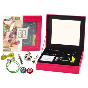 Szett ékszer karkötők, gyöngyök és medálok készítéséhez