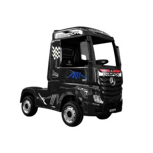 Elektromos ráhajtható autó Mercedes Actros feketére festett MP4
