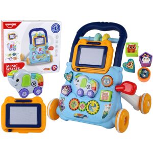 Kék interaktív járókeret oktató táblával