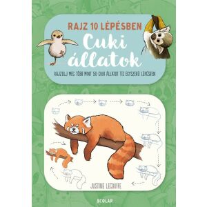 Rajz 10 lépésben - Cuki állatok 145515345 - Gyermek & Ifjúsági könyv