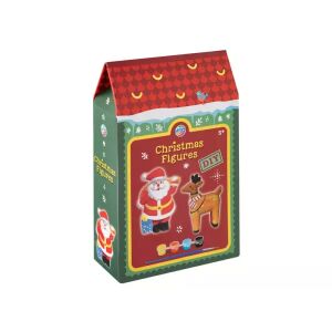 Set pictură figurine de Crăciun DIY - Moș Crăciun și ren - Jocuri si jucarii creative