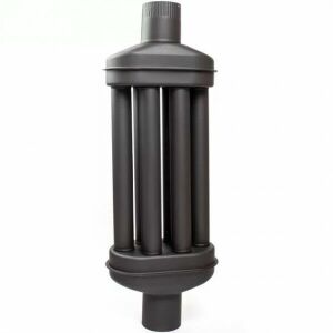 Újszerű! - Hőfokozó fekete 900mm fi150mm 145520055 - Kandalló & Kályha