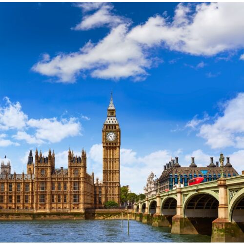 Fototapet City28, London látképével, a Big Ben és a Westminster híd - Építkezés és felújítás