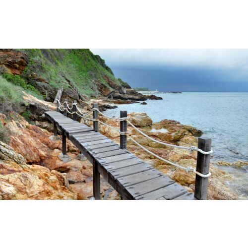Fototapet Plaja25 tengerparti tapéta, 250 x 200 cm - Barkács és DIY