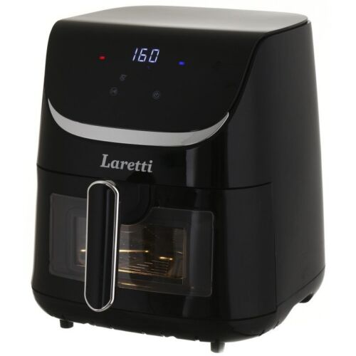 Laretti LR-CO3312, 1600W, 5.5L, 7 programa, Prozor, Digitalni, Crna, Konvekcijska pećnica