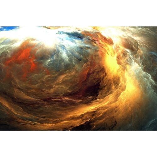 Öntapadós Nebulosa2 tapéta, absztrakt felhő design, 250x200cm - Építkezés és felújítás
