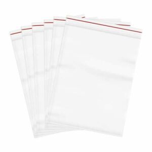 Felbontott! - Simítózáras tasak 4x6cm, 100 db/csomag, bluering® 145540542 - Ételtárolás