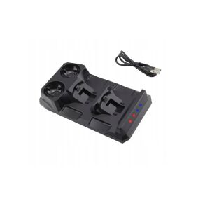 Nabíjací stojan KJH na nabíjanie ovládačov PlayStation PS4 a ovládačov Move PSVR 145540892 - Nabíjacie stanice konzola