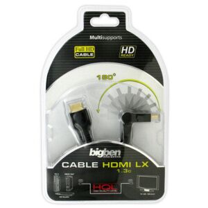BigBen HDMI-Kabel, für Gaming, 2 m, 180°