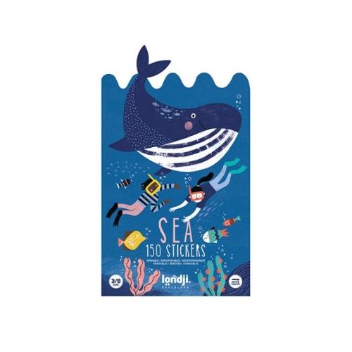 Londji áthelyezhető matrica készlet, 150 db, A tenger 145547571