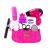 Rózsaszín gyermek fodrászkészlet – hajszárítóval és hajsütővasal 145555103
