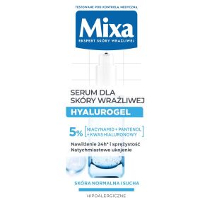 MIXA Hyalurogel Serum nawilżające do skóry normalnej i wrażliwej, 30 ml