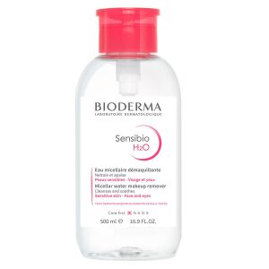 Sensibio H2O micellás lotion, pumpával, 500 ml, Bioderma 145560706 - Smink lemosó