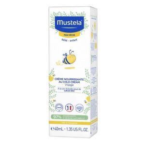Crema nutritiva cu Cold Cream pentru ingrijirea zilnica a fetei, 40 ml, Mustela 145560730 - Loțiuni de corp și produse cosmetice pentru bebeluși