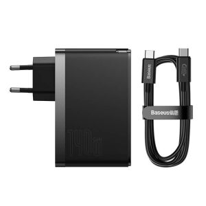 Încărcător de perete Baseus GaN5 Pro 2xUSB-C / USB / 140W 145562349 - Încărcător de telefoane