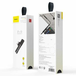 Baseus L41 90° USB-C/USB-C i 3,5 mm priključak adapter (punjenje + glazba) 145562565 - Adapter