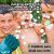 Macvi® 24 lyukú buborékfúvó pisztoly, erős ABS szerkezet, forgó cső, turbó effekt, interaktív játék gyerekeknek és szabadtéri szórakozásra, világoskék színben 145574872