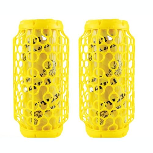 2 db Macvi® csapda darazsak számára, rovarriasztó ragasztóval, 8 ragadós lapot tartalmaz, gyors összeszerelés, csalitartó, sárga színű 145575117