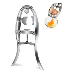 Macvi® rozsdamentes acél tojásosztó, gyors és tiszta vágás nyers vagy főtt tojásokhoz, könnyen használható és higiénikus, elegáns és tartós kivitelben
