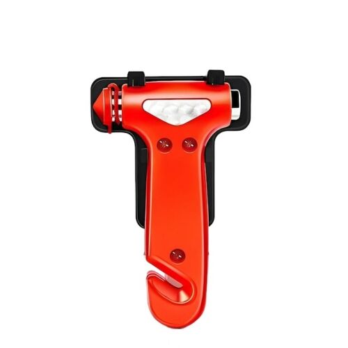 Macvi® 3 az 1-ben autós vészkalapács, tartós ABS, biztonsági övvágóval és fém fejjel az ablakok betöréséhez 145575363