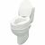 WC-emelő Macvi® 15 cm-es fedéllel, univerzális bilincs, 210 kg-os teherbírással, bármilyen WC-vel kompatibilis, fehér színű 145575406