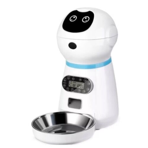 Macvi® etetőautomata kutyáknak és macskáknak, 3,5 literes tartály, intelligens funkció és programozás, etetőhang, szárazeledel-adagoló, könnyen tisztítható. 145575467