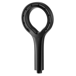 Macvi® zuhanyfej állítható fúvókával, sokoldalú rugalmassággal, többféle szórásmóddal, fekete kivitelben