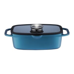 Ambition Azzuro Sütőtál fedővel 40x26 cm 7,5 l Indukciós 145599049 - Főzőedény & Sütőedény