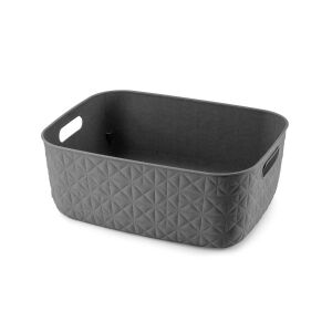 Curver Softex kosár 37,9X29,2 cm szürke 145599134 - Háztartási kellék
