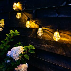 Patio napelemes kerti fényfüzér 3.8 m spirál 145600512 - Fényfüzér