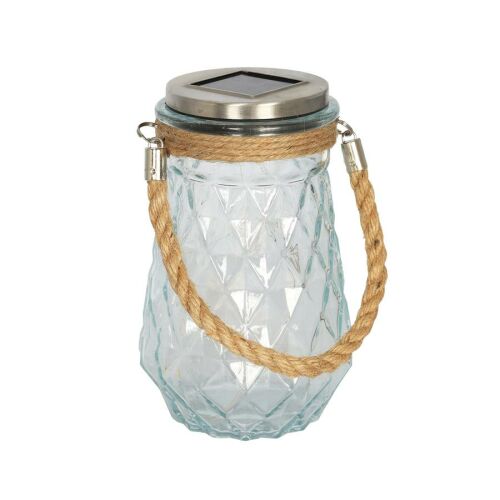 Patio napelemes függő kerti lámpa üveg 145600591