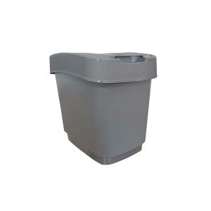 Jotta Billenőfedeles szemetes 15 l szürke 145600689 - Kert