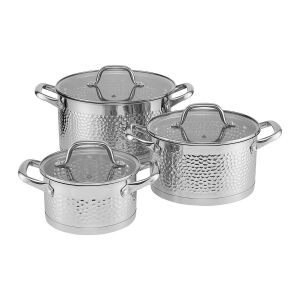 Ambition Bubble fazék készlet 6 részes (16/20/24 cm) indukciós 145601219 - Edénykészlet