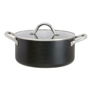 Ambition Ribs Fazék fedővel 24 cm 4,6 l Indukciós 145601643 - Ambition