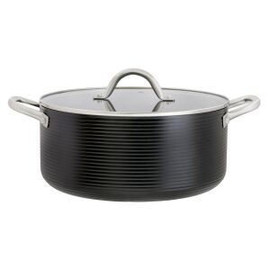 Ambition Ribs Fazék fedővel 28 cm 7,4 l Indukciós 145601641 - Ambition