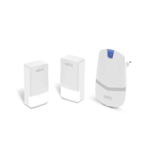 Delight VEZETÉK NÉLKÜLI CSENGŐ 55343WH-2