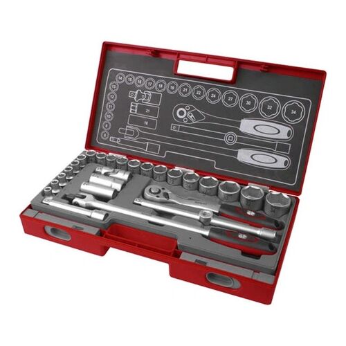 Fortum DUGÓKULCS KÉSZLET 1/2", 27DB, 61CRV5 4700014 145614133