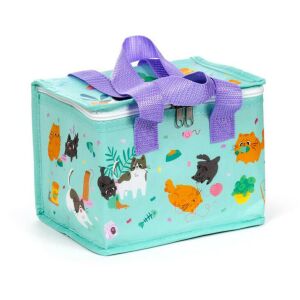 Cicás uzsonnás táska, hűtőtáska, 21x16x14cm, Beans & Társai macskák 145621783 - Uzsonnás táska