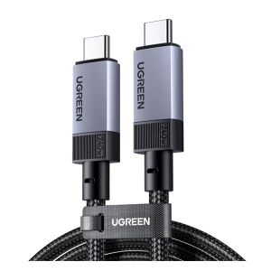 UGREEN L705 adatkábel Type-C - Type-C, 100cm, SÖTÉTSZÜRKE 145624241 - Ugreen