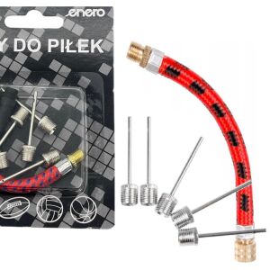 5 Db-Os Tűkészlet Tömlővel Az Enero Golyós Pumpához 145629889 - Kézi pumpa kiegészítő