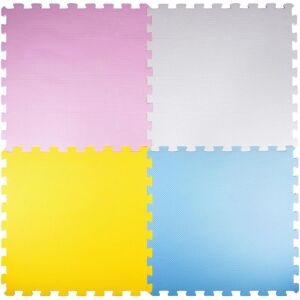 Eva Hab Puzzle Szőnyeg 60X60 Színek 4 Darabos Táskával 145630244 - Szivacs puzzle