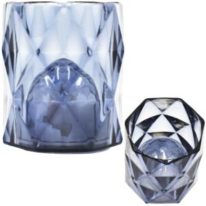 Mini Dekoratív Lámpa 6 Cm Szürke Meleg Fehér 1 Led