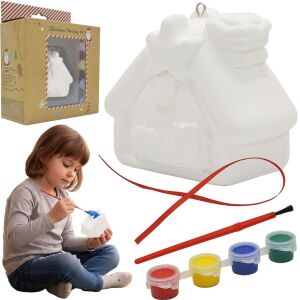 festhető karácsonyfadísz Saját Készítésű Dekoráció, házikó 145631399 - Szezonális dekoráció